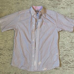 Short sleeve men’s button up dress shirt | Men’s Ariat button up dress shirt